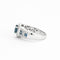 Bague 52 Bague Saphirs Diamants 58 Facettes DV0439-1