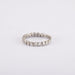 Ring 52 / White/Grey / 750‰ Gold American Alliance 22 Diamonds 58 Facettes 180198R