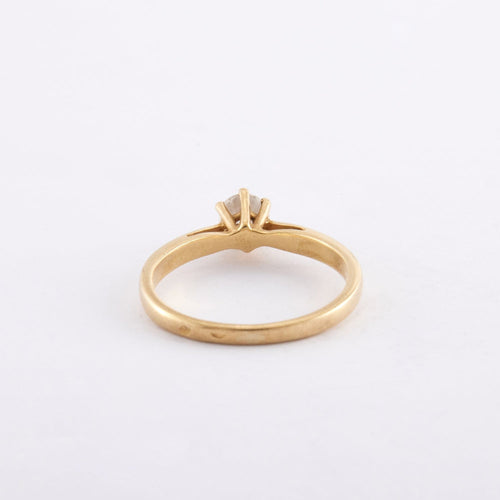 Bague 53 Bague Solitaire 0.30ct 58 Facettes DV0016-1