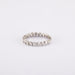 Ring 52 / White/Grey / 750‰ Gold American Alliance 22 Diamonds 58 Facettes 180198R
