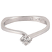 Ring 51 Diamond Solitaire Ring 0.15ct 58 Facettes DV0042-7
