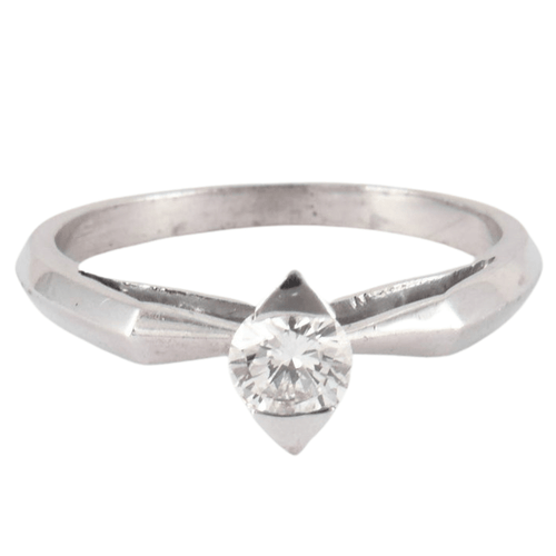 Bague 49 Bague Solitaire Diamant 0.25ct 58 Facettes DV0042-6