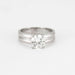 Ring 49 Diamond Solitaire Ring 1.13ct 58 Facettes DV0172-4
