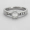 Bague 52 Bague Solitaire Diamant taille émeraude 0.50ct 58 Facettes DV0123-1