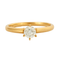 Bague 50 Bague solitaire or jaune et diamant 58 Facettes DV0336-1