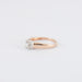 Ring 52 Solitaire Ring Rose Gold Diamonds 58 Facettes DV0159-1