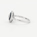 Ring 53 Art Deco Style Ring Sapphires Diamonds 58 Facettes DV0359-1