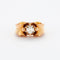 Bague 50 Bague Tank or jaune et diamant 58 Facettes DV0366-1