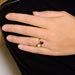Ring 50 Toi et Moi Pearl and Sapphire Ring 58 Facettes DV0274-2