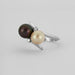 Ring 56 Toi&Moi ring in white gold, cultured pearls 58 Facettes DV0335-1