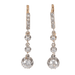 Diamond Sleeper Earrings 58 Facettes 1