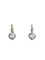 Boucles d'oreilles Dormeuses diamants anciennes 58 Facettes