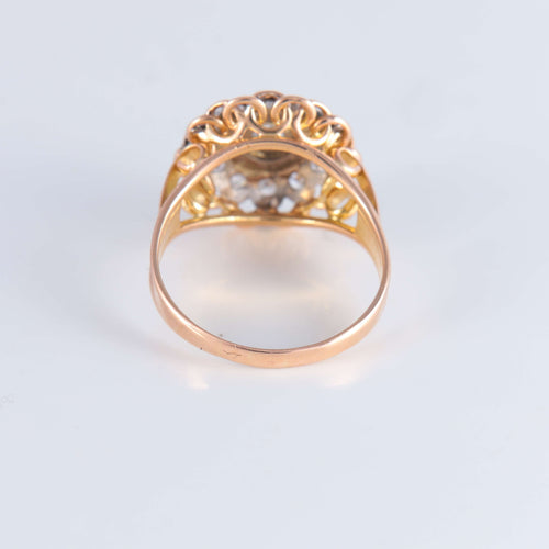 Bague Bague Solitaire Rétro 58 Facettes 1