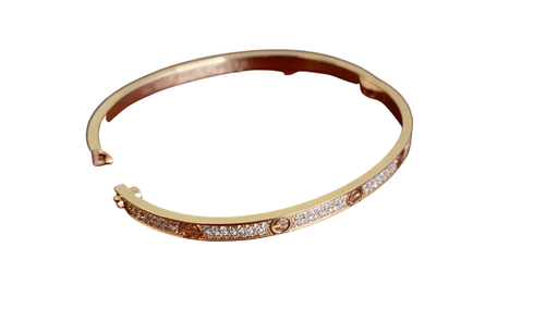 Cartier “Love” Pavé Diamond Bracelet PM 58 Facettes 20400000463