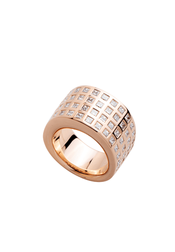 Bague 56 Bague VHERNIER Firenze Or Rose 750/1000 58 Facettes 64431-60918