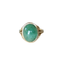 Bague Bague Or jaune cabochon d'Emeraude 58 Facettes