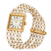 CHANEL watch - Lady's watch with pearl bracelet 58 Facettes