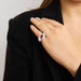 Ring 50 Pink Tourmaline Ring Diamonds 58 Facettes DV0178-12