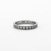 51 BOUCHERON Ring - “Beloved” Platinum and Diamond Wedding Ring 58 Facettes DV0396-1