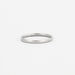 57 BOUCHERON ring - T57 platinum wedding ring 58 Facettes DV0262-6