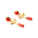 Coral Cameo Earrings 58 Facettes DV0013-9
