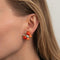 Boucles d'oreilles Boucles d'oreilles Corail Diamants 58 Facettes DV0167-2