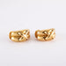 Earrings 2.2 cm x 2 cm x 1.2 cm / Yellow / 750‰ Gold CHAUMET Link Earrings 58 Facettes 190167R