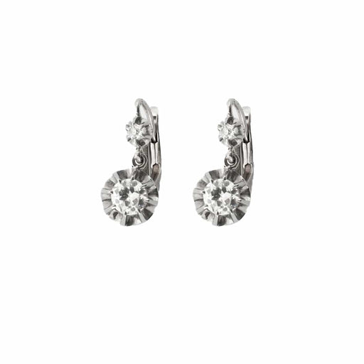 Boucles d'oreilles Boucles d'oreilles dormeuses diamants 58 Facettes DV0377-3