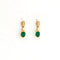Boucles d'oreilles Boucles D'oreilles Emeraudes Diamants Or Jaune 58 Facettes DV0362-1