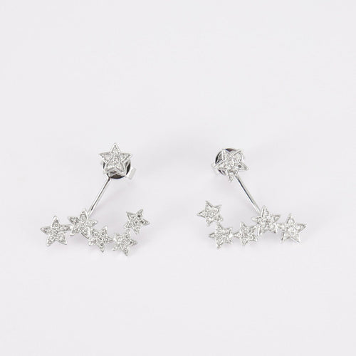 Boucles d'oreilles Boucles d'oreilles Etoiles Diamants 58 Facettes DV0077-3