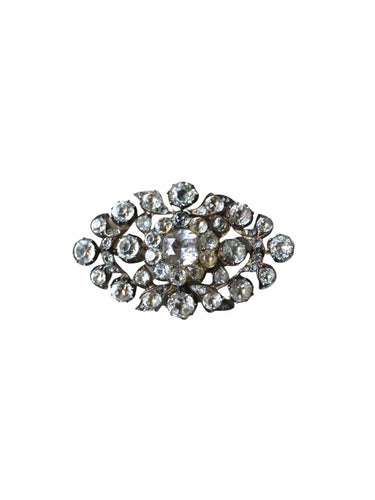 Broche pendentif pierres du Rhin 58 Facettes