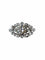 Broche pendentif pierres du Rhin 58 Facettes