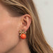 Earrings Coral Diamond Knot Earrings 58 Facettes DV0167-1