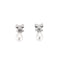 Boucles d'oreilles Boucles D'oreilles Nœud Perles et Diamants 58 Facettes DV0305-3