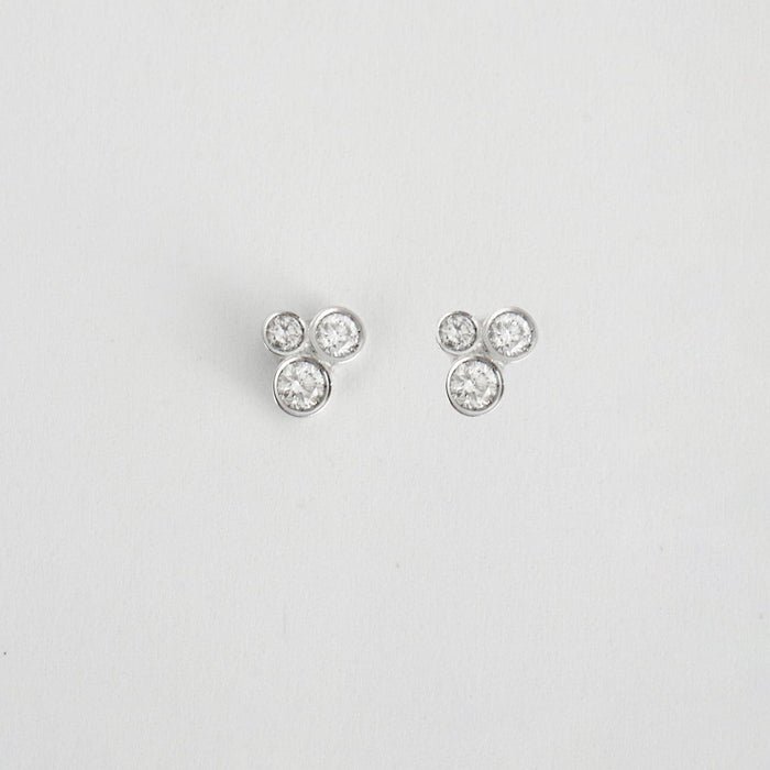 Boucles d'oreilles Boucles d'oreilles or et diamants 58 Facettes DV0265-1