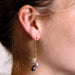 Earrings Pearl dangling earrings 58 Facettes DV0297-3