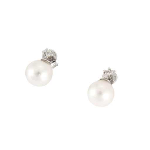 Boucles d'oreilles Boucles d'oreilles Perles Diamants 58 Facettes DV0059-4