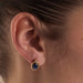 Earrings Sapphire Cabochon Earrings 58 Facettes DV0450-3