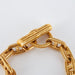 Yellow gold anchor chain bracelet 58 Facettes DV0201-3