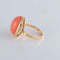 Bague Bague Corail de Méditerranée 58 Facettes