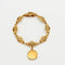 Bracelet Bracelet en or jaune, maillons ajourés et filigranés 58 Facettes DV0326-1