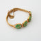 Bracelet Bracelet gourmette en Or et Jade 58 Facettes DV0249-3