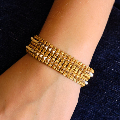 Bracelet Bracelet gourmette en or jaune 58 Facettes DV0269-5