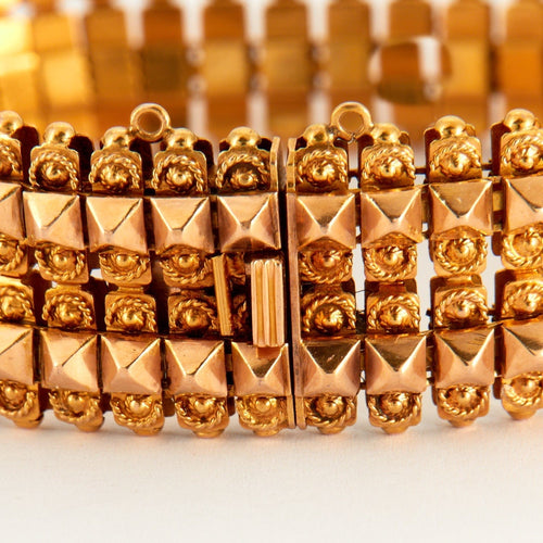 Bracelet Bracelet gourmette en or jaune 58 Facettes DV0269-5