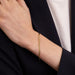 Bracelet Curb link bracelet 58 Facettes DV0040-2