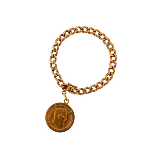 Bracelet Bracelet pièce de 20 francs or Napoléon III 58 Facettes DV0303-1