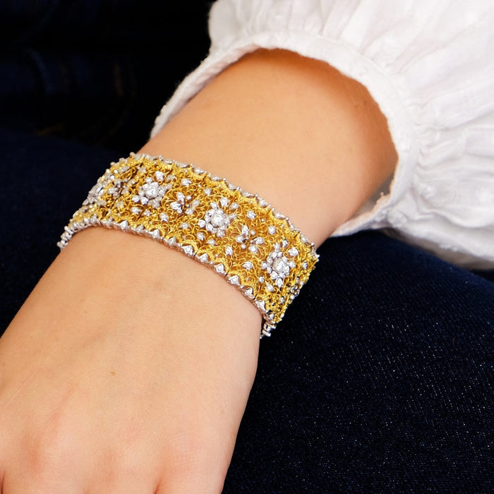 Bracelet Bracelet Ruban ajouré Diamants 58 Facettes DV0231-1