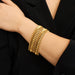 Bracelet Ribbon bracelet with Moon pattern 58 Facettes DV0178-4