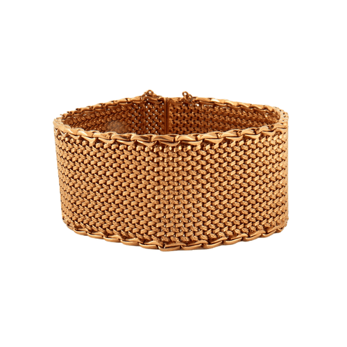 Bracelet Bracelet ruban or jaune 58 Facettes DV0292-1