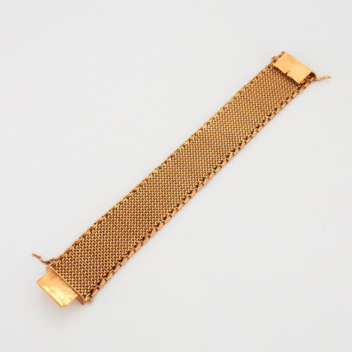 Bracelet Bracelet ruban or jaune 58 Facettes DV0292-1